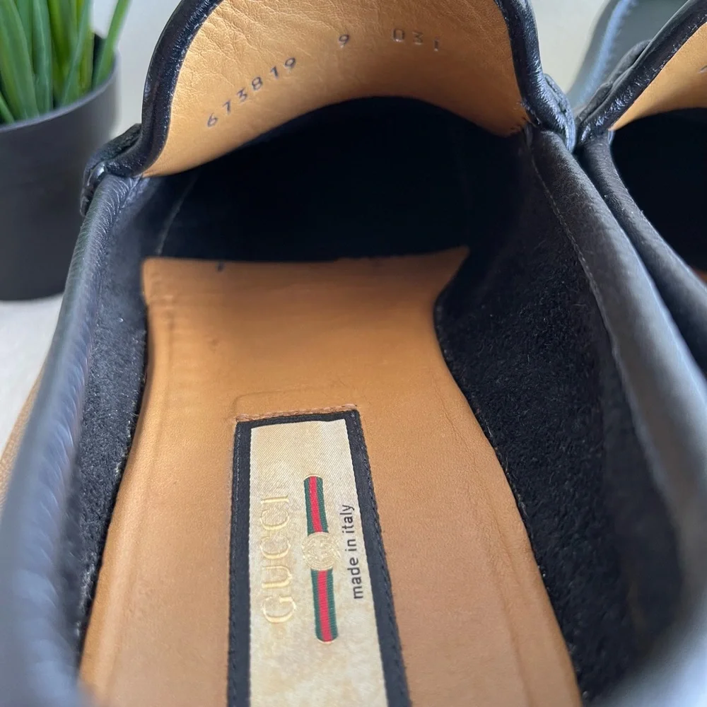 Gucci men’s Horsebit Loafers size US 9 - Picture 8 of 16